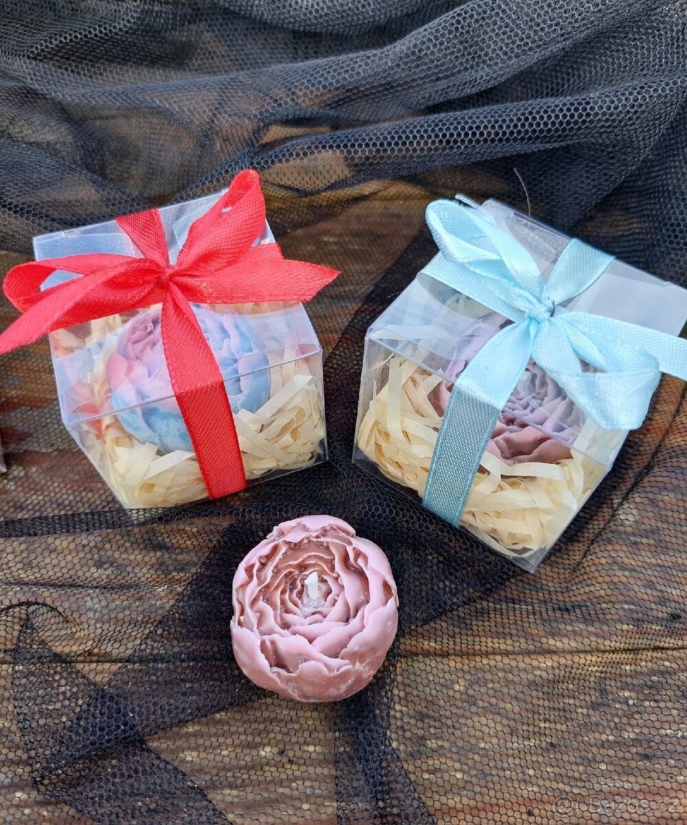 Sójová svíčka Pivoňky - 3