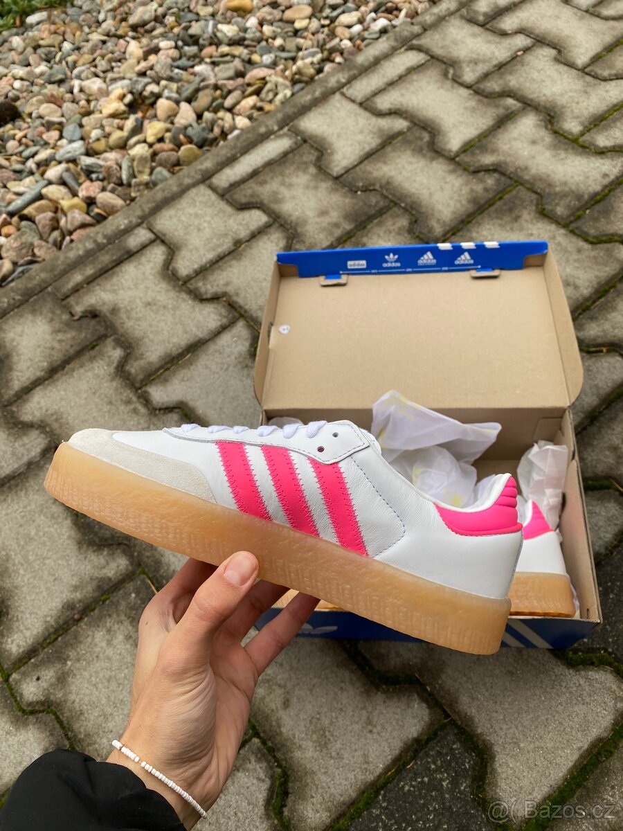 🤍🩷 Adidas Samba White Pink - 3