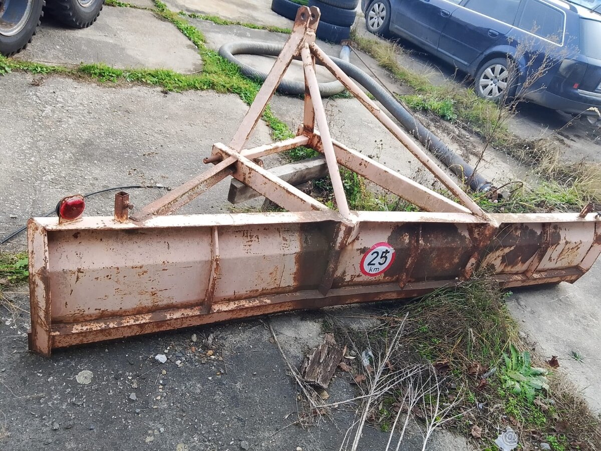 Radlice na sníh za traktor - 3