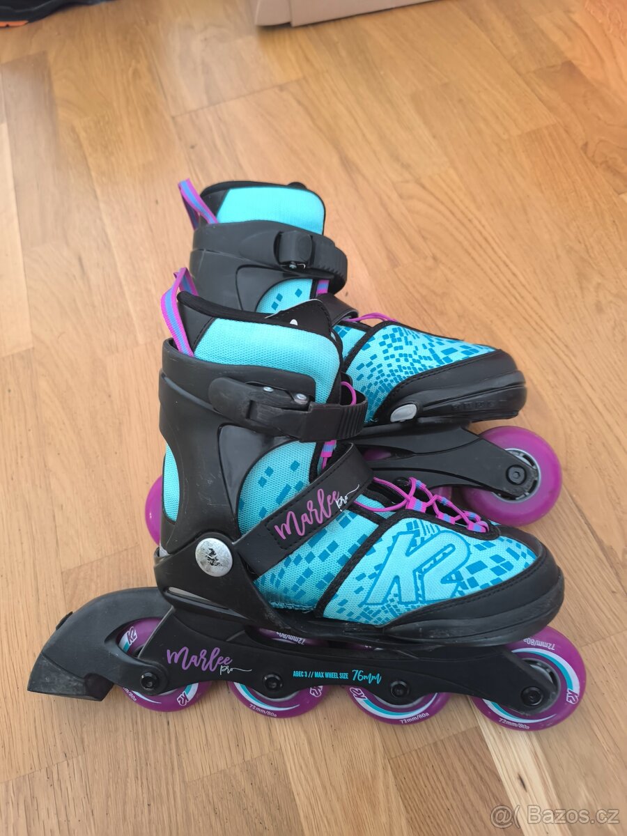 Dětské rostoucí brusle K2 Marlee 32-37 - 3