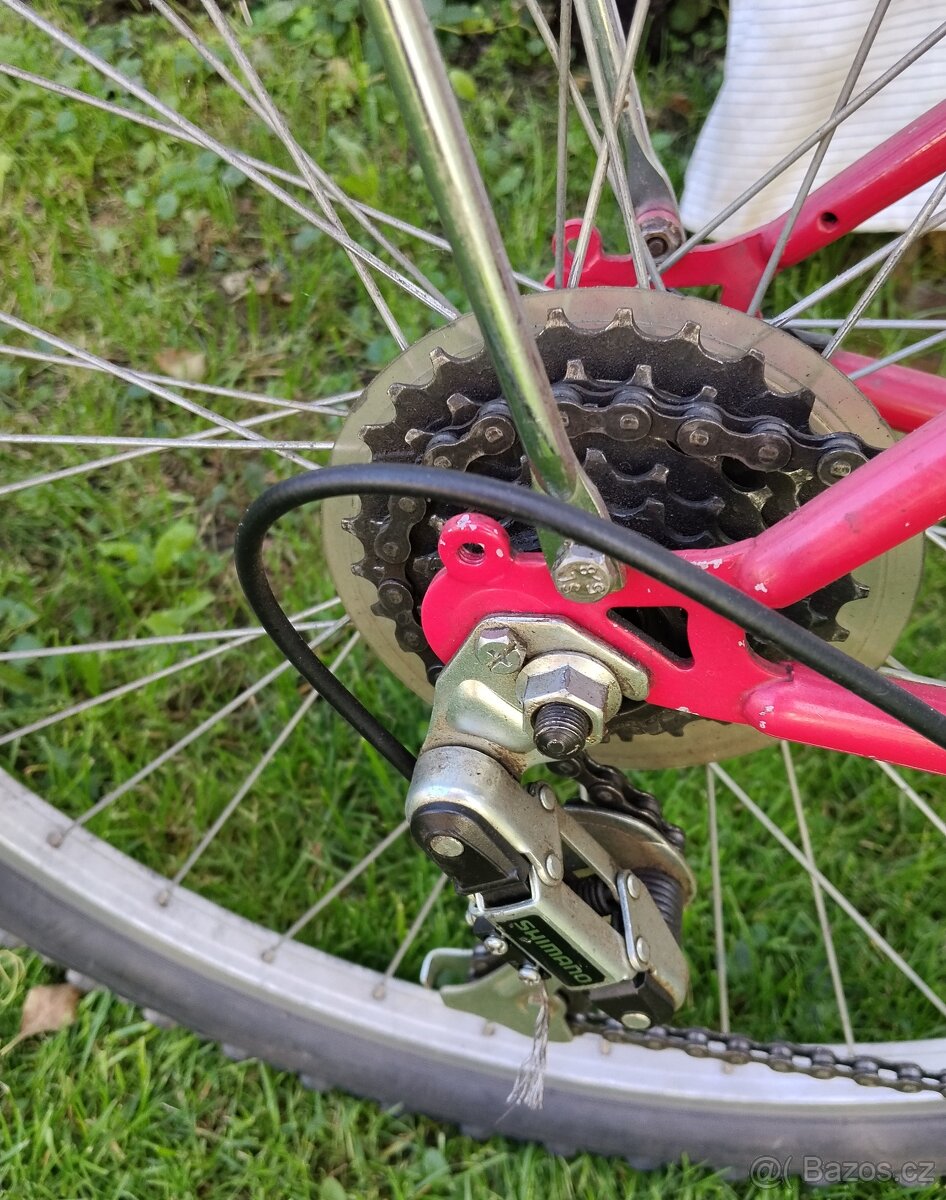 Nabízím dívčí kolo OLPRAM Elite serites červené - 3