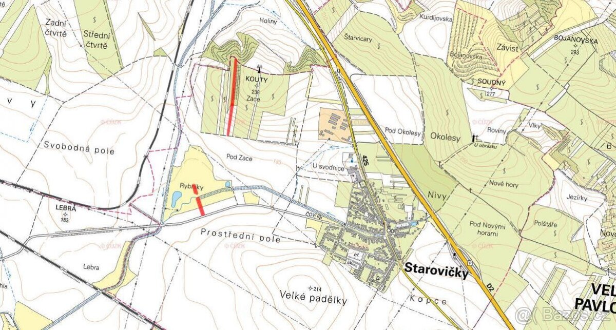 Zemědělská půda, prodej, Starovičky, Břeclav - 3
