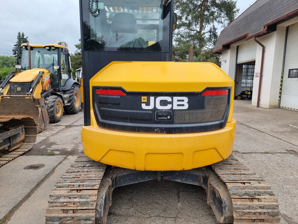 JCB 55Z na ocelových pásech + podložky - Max. výbava - 3