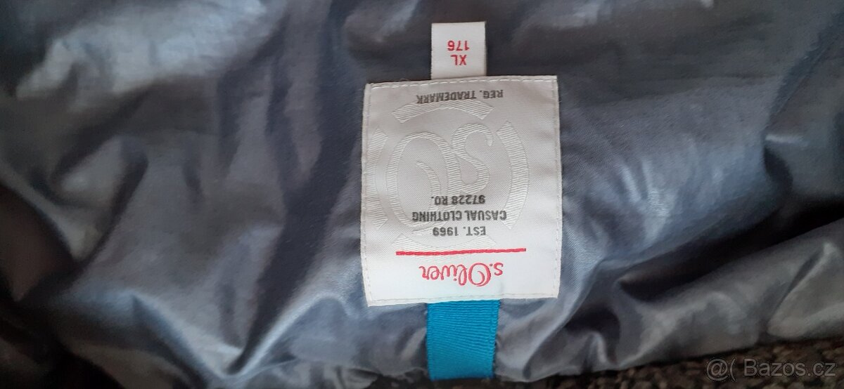 Bunda Zimní šedá,vel. 176, S.Oliver.. - 3