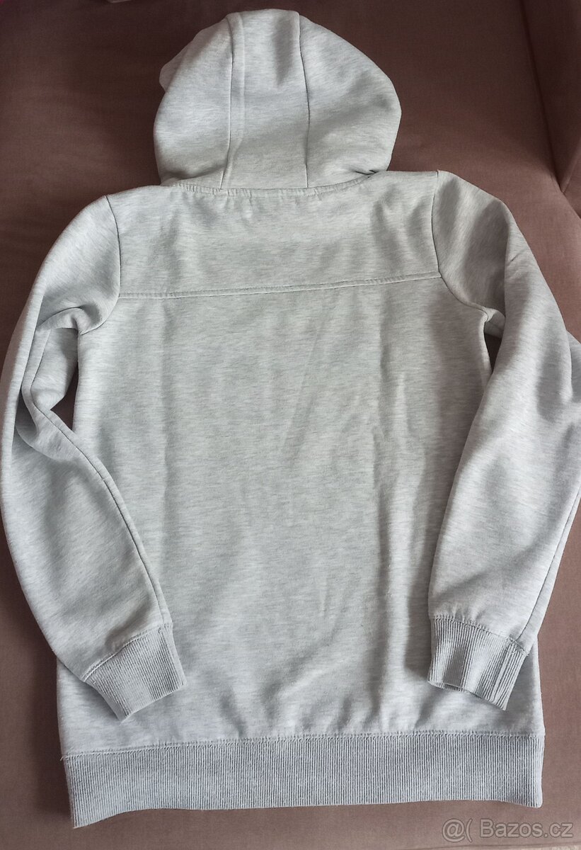 Chlapecká mikina s kapucí s kožíškem vel. 158/164 - 3