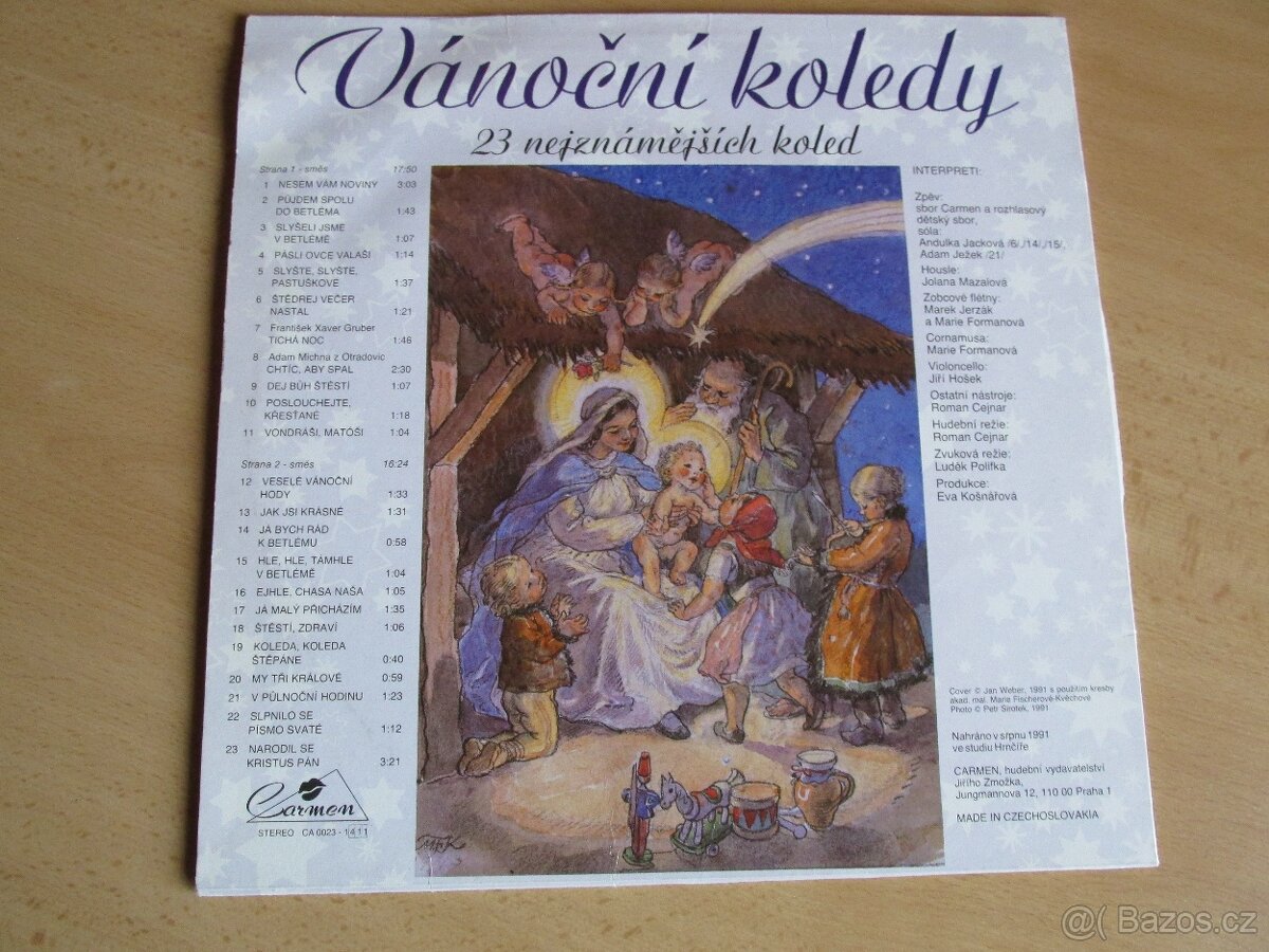 LP VINYLY DĚTSKÉ písničky - 3