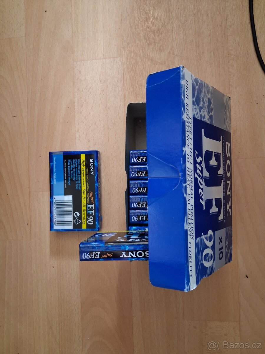 Audio kazety Sony EF90 - 3