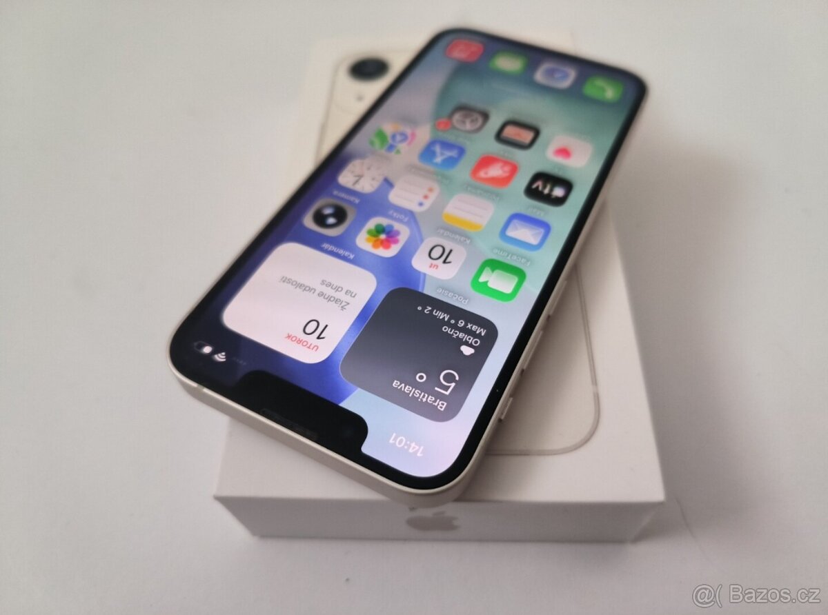 apple iphone 13 mini 128gb Starlight 100% Batéria - 3