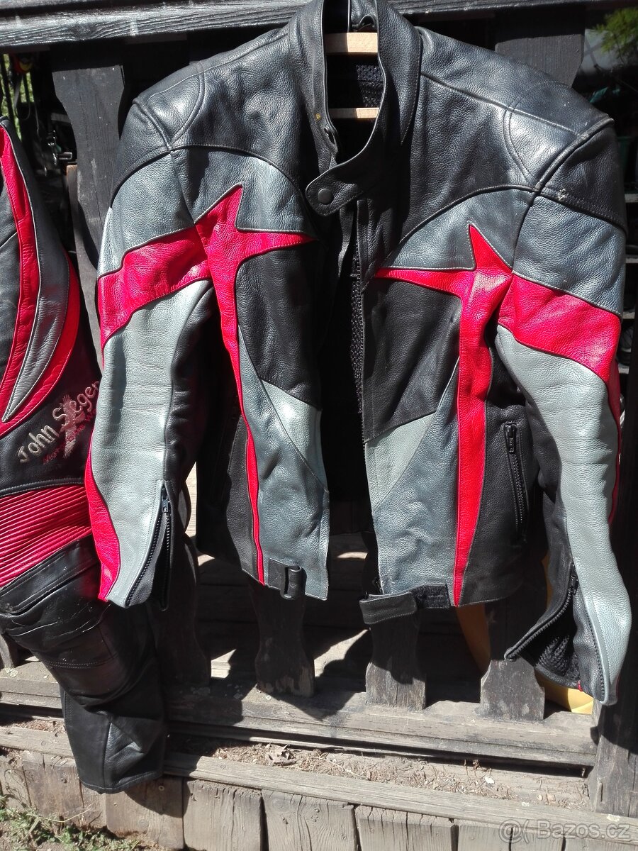 Prodám 2 dělené kožené kombinézy - 3