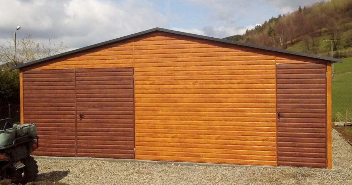 Plechová garáž Superstal 7x5 - 3