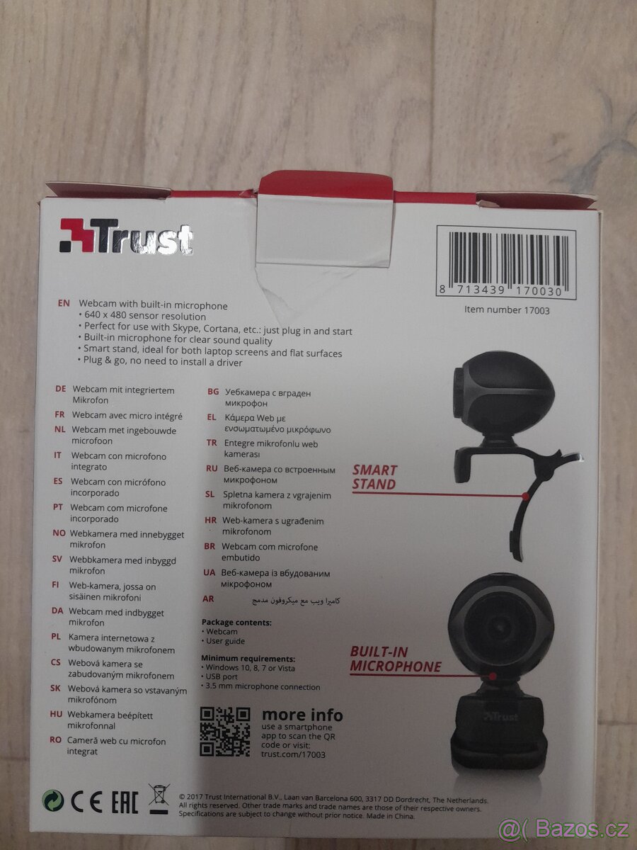 Webkamera Trust Exis – USB, pro PC i notebook - 3