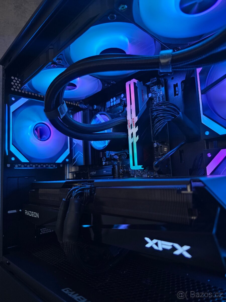 Herní PC AM5/Ryzen 7/RX9070XT/32GB RAM/2TB NVMe - 3