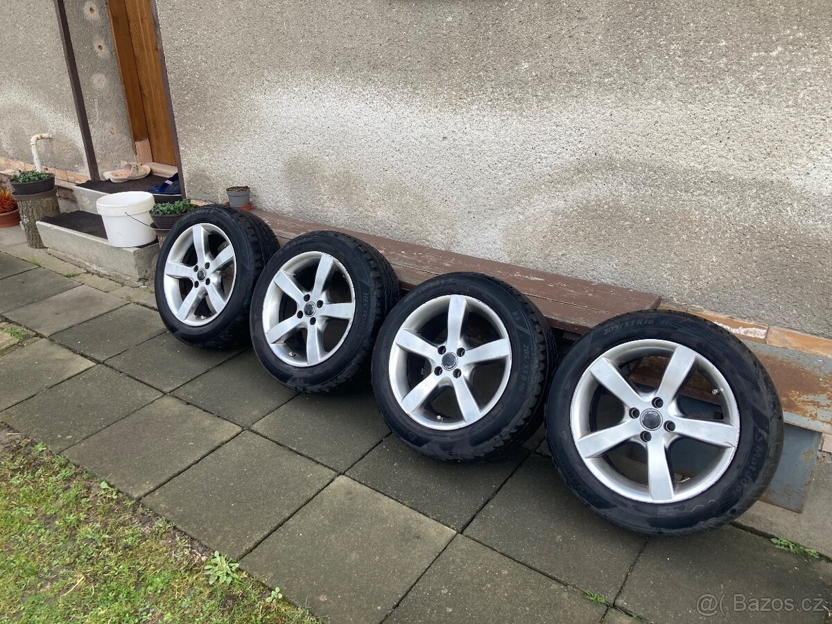 Alu kola Alessio 7,5Jx16H2, pneumatiky Matador 205/55R16 - 3