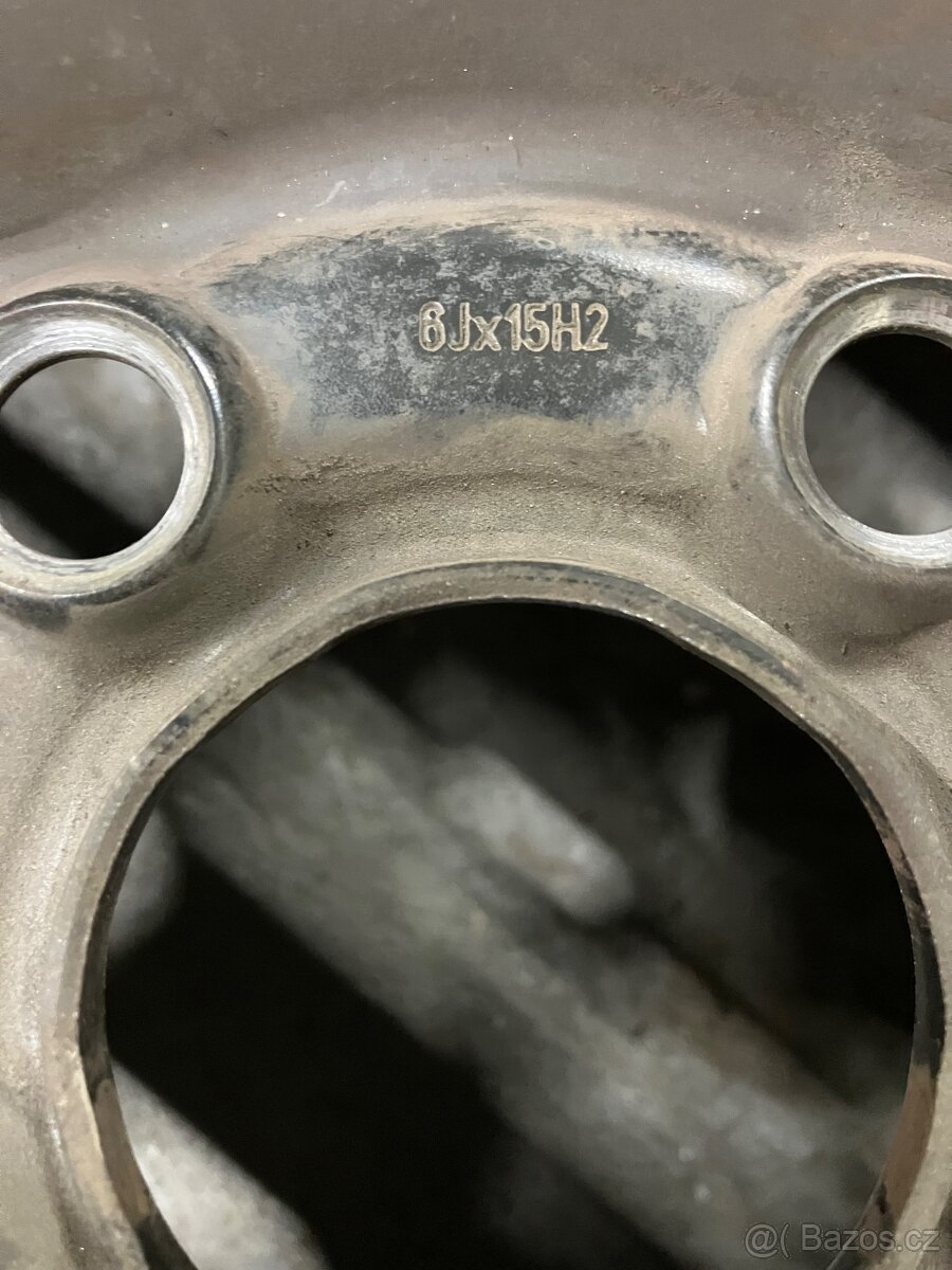 Originální plechové disky WW 6Jx15 5x100 ET 43 - 3