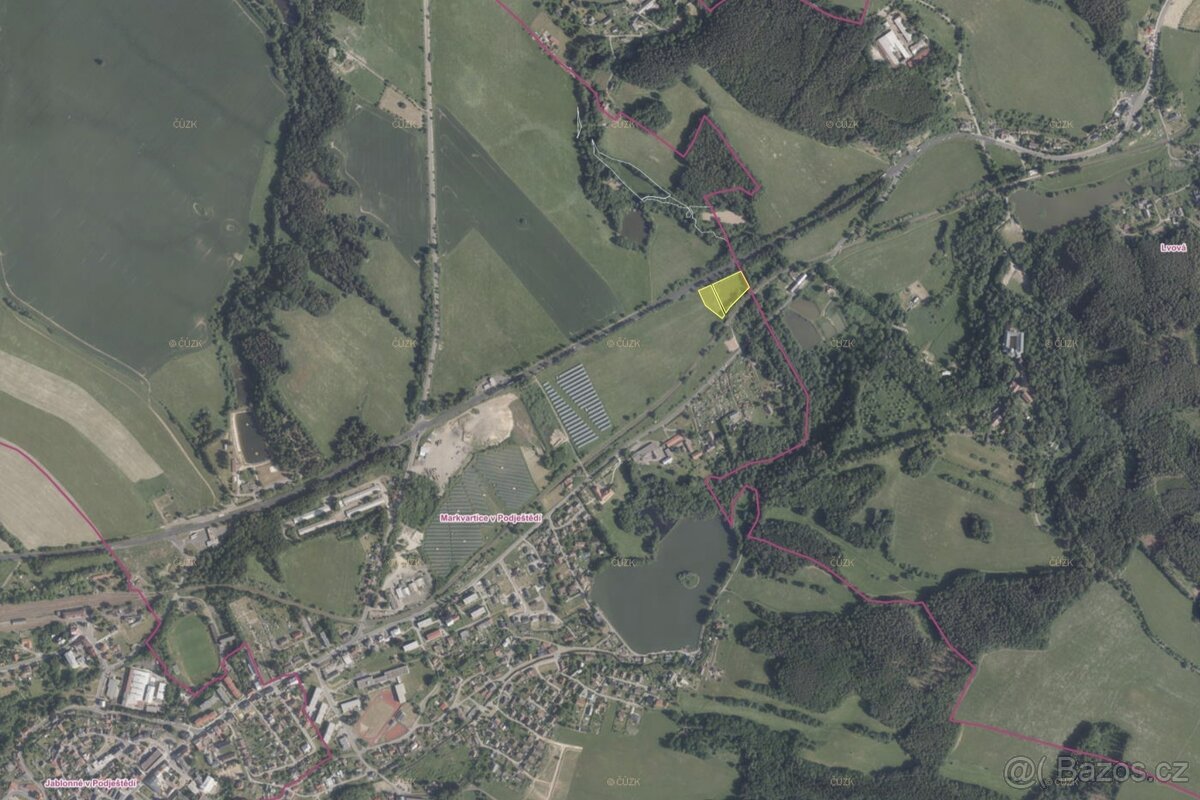 Markvartice v Podještědí 6 271m2 - 3