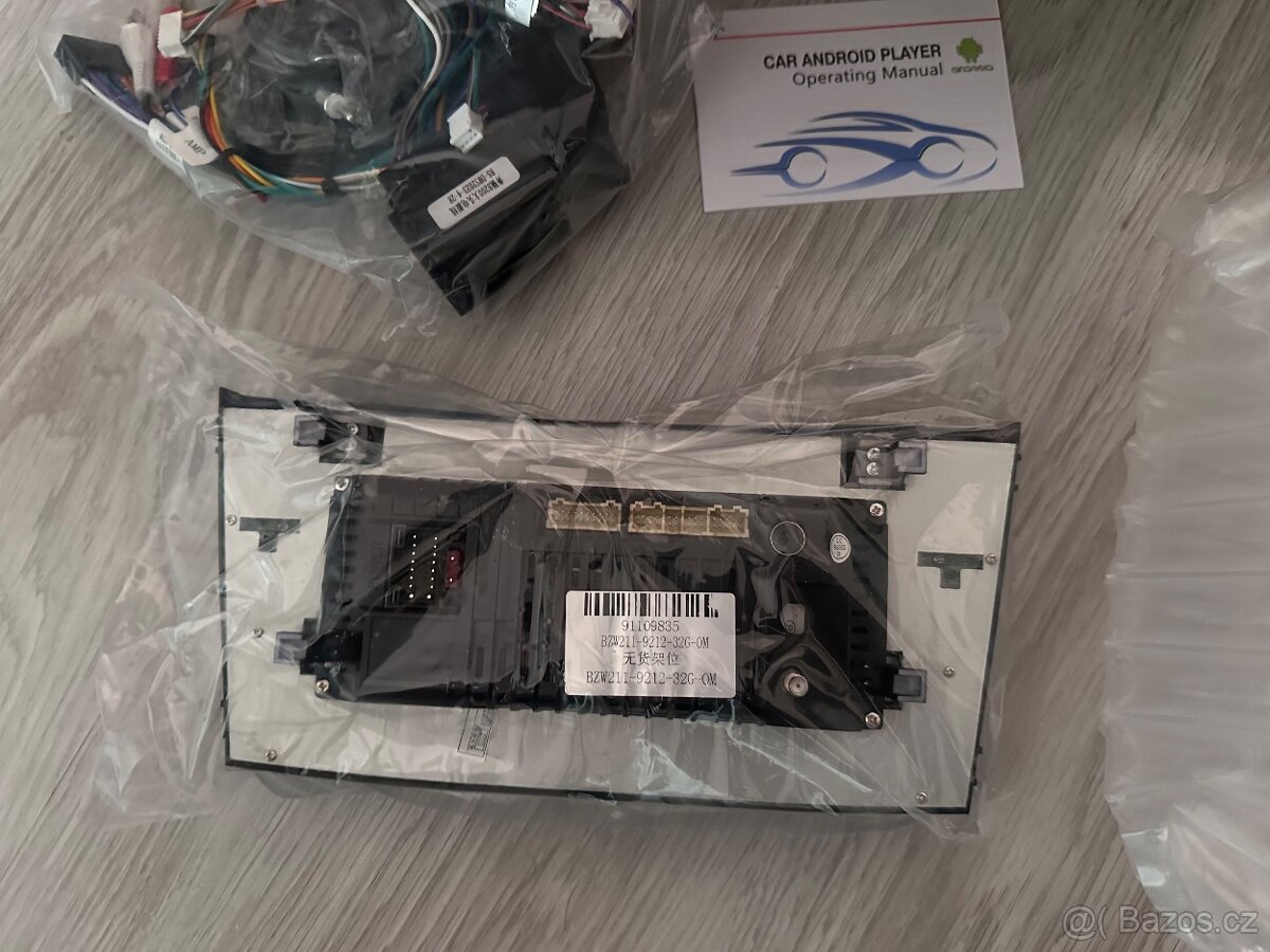 2Din Android rádio Navigace Mercedes W211 - 3