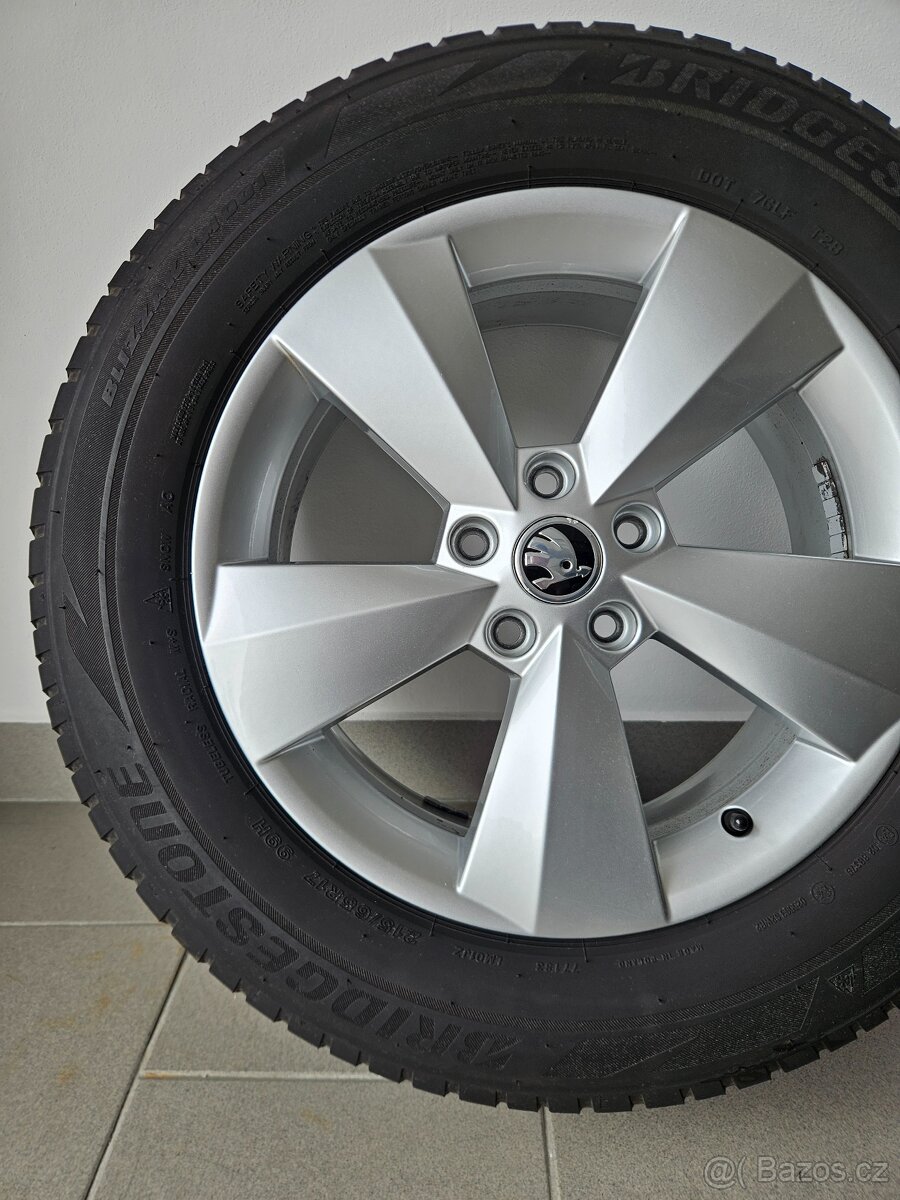 Orig. Škoda Kodiaq 5x112 Zimní 215/65/17 - Top - 3