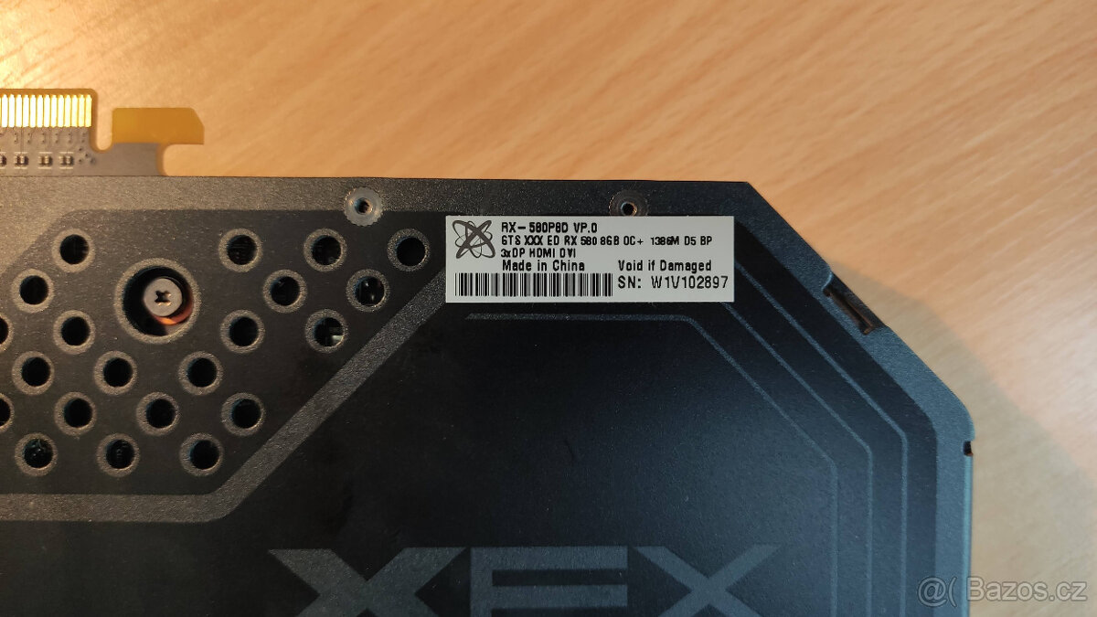 Herní grafická karta XFX RX580 8 GB - 3