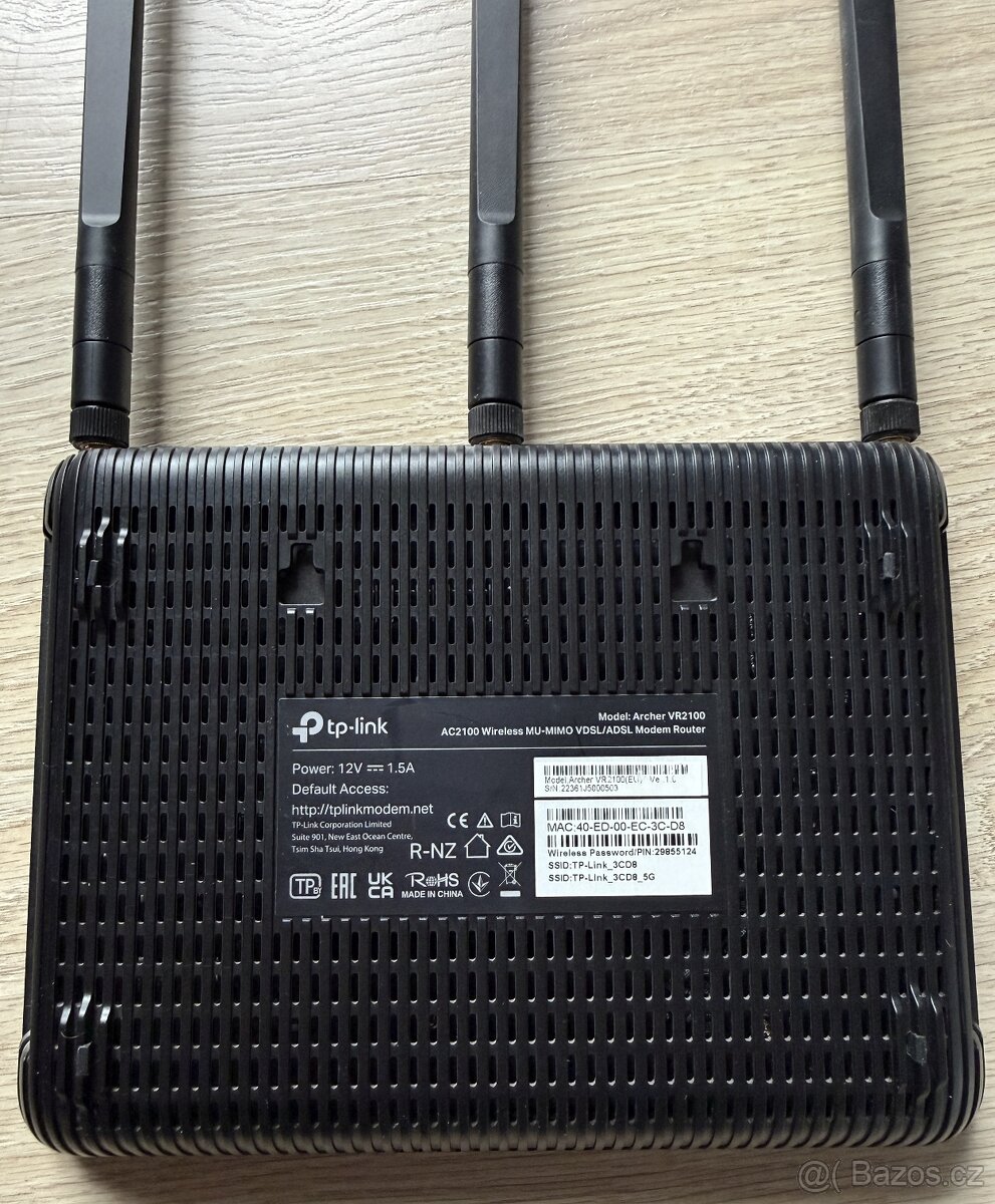 TP-Link Archer VR2100 VDSL/ADSL Modem Router - 3