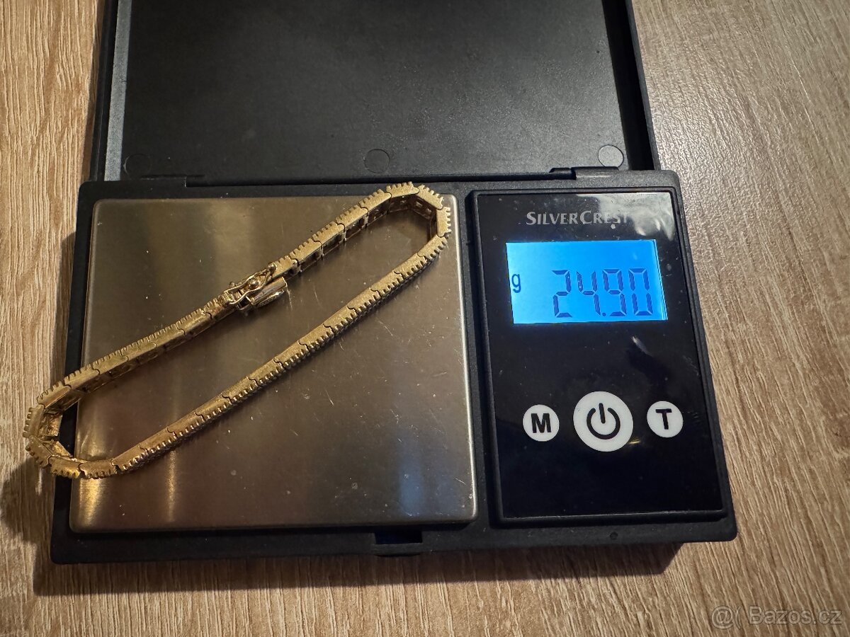 Zlatý náramek 24,9g 585/1000 (1800/g) - 3