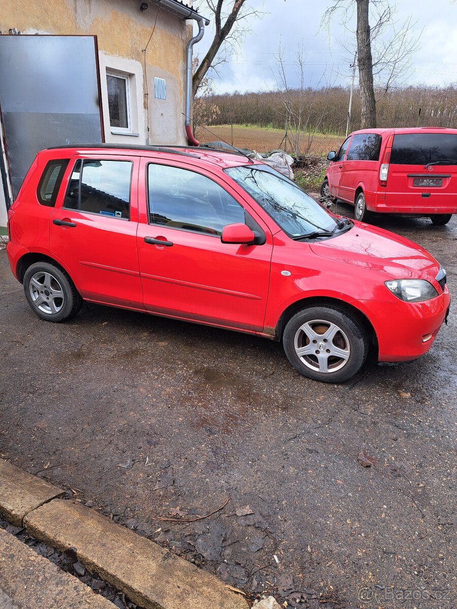 ND z Mazda 2 (DY) 1.2 55kW r.v. 2004 - 3