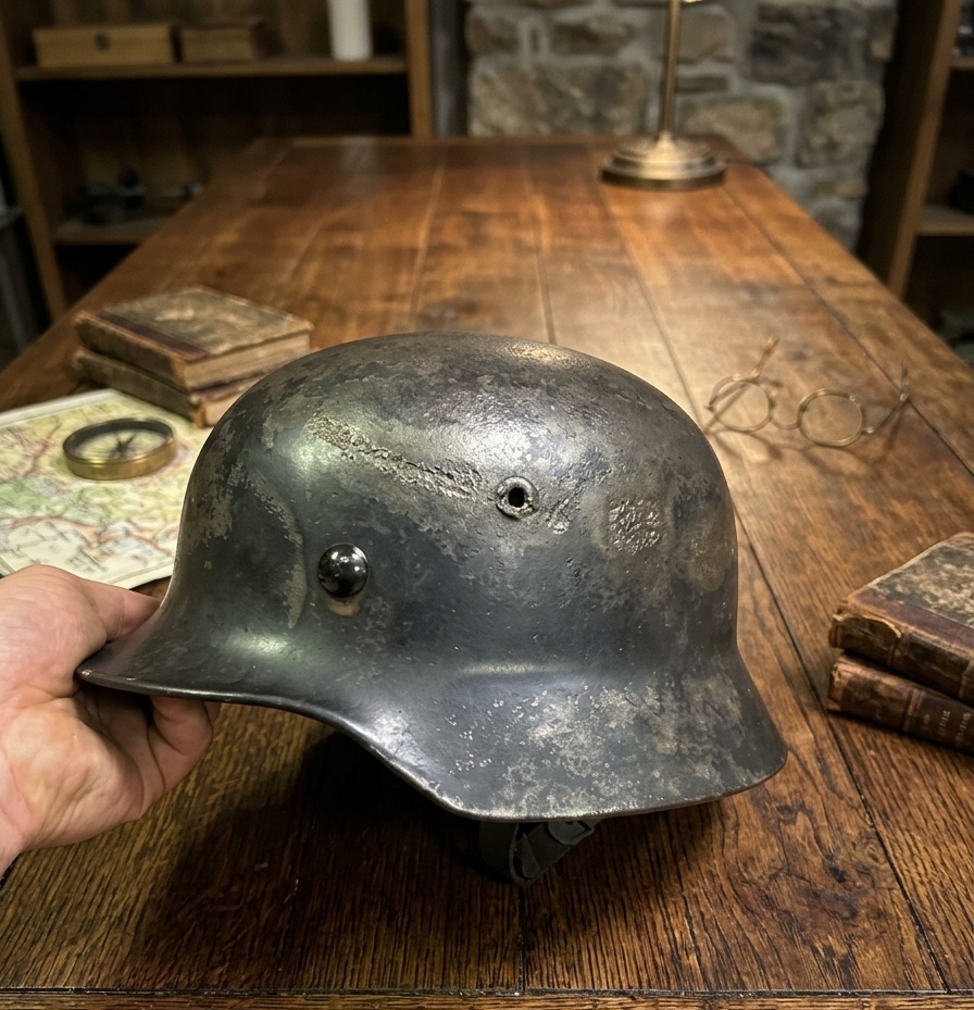 Německá helma M40 - 3