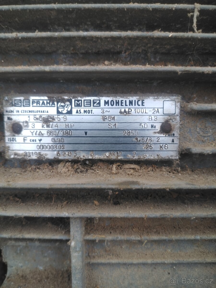 Prodám tři elektomotory - 3