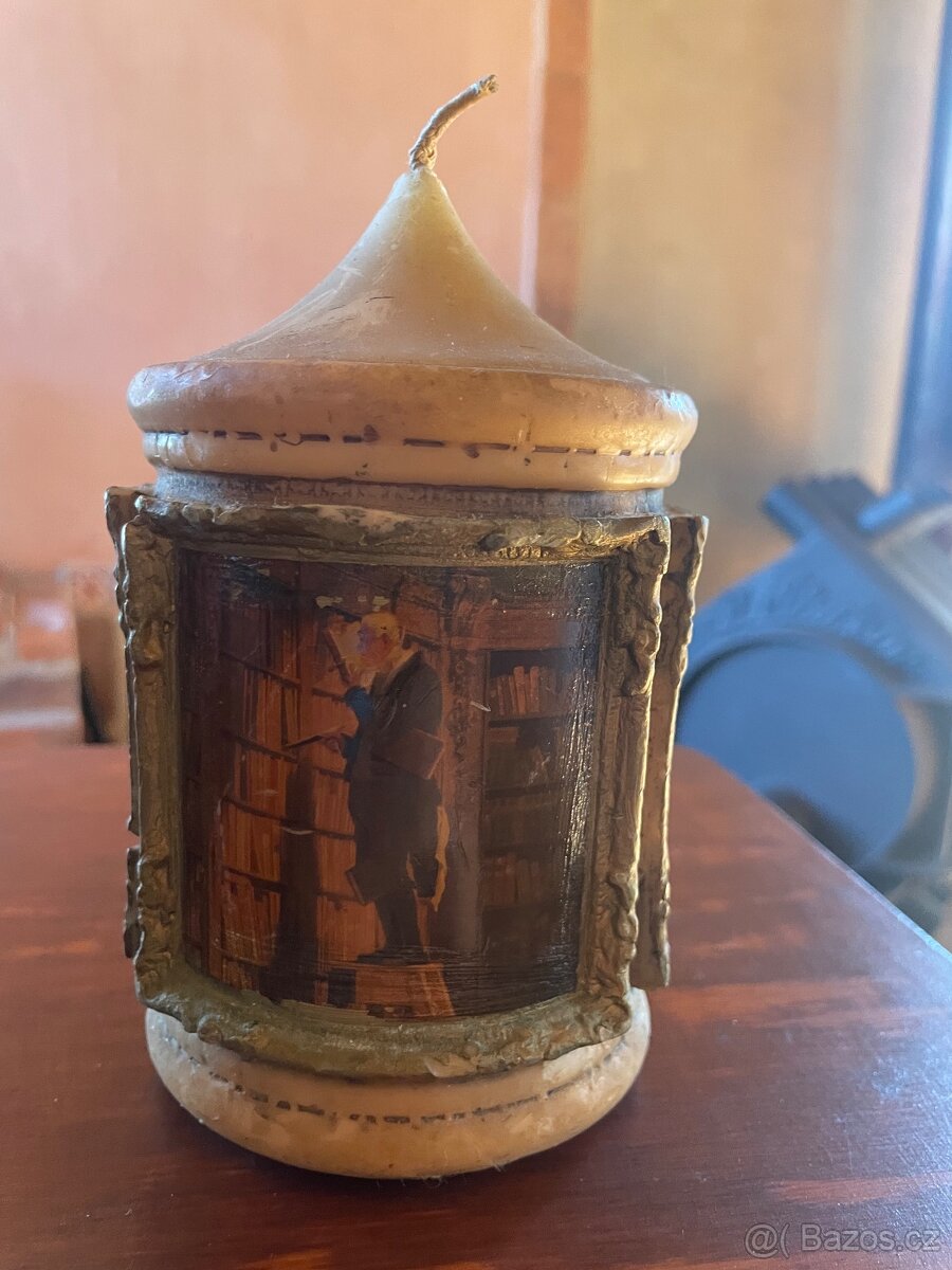 Vintage svíčka - 3