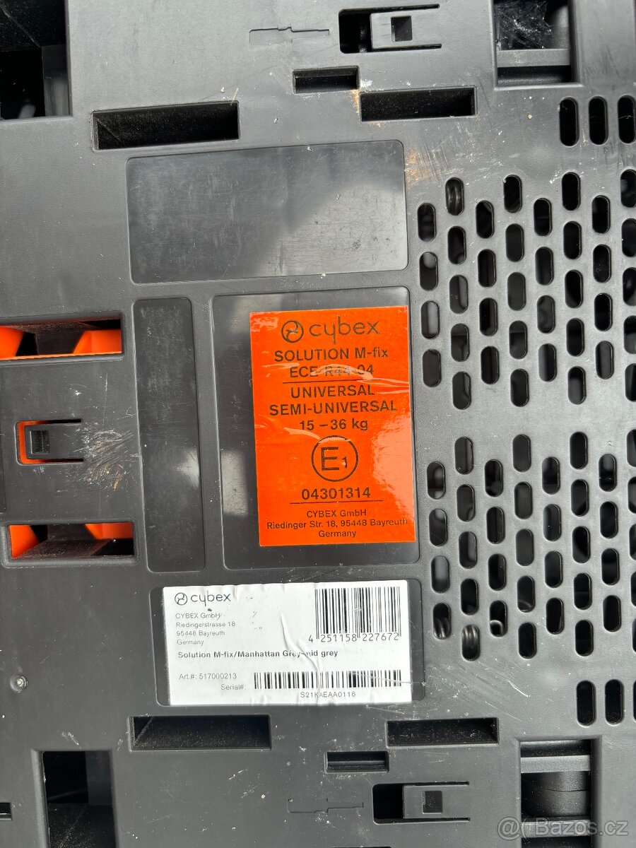 Autosedačka CYBEX Solution M-fix - 3