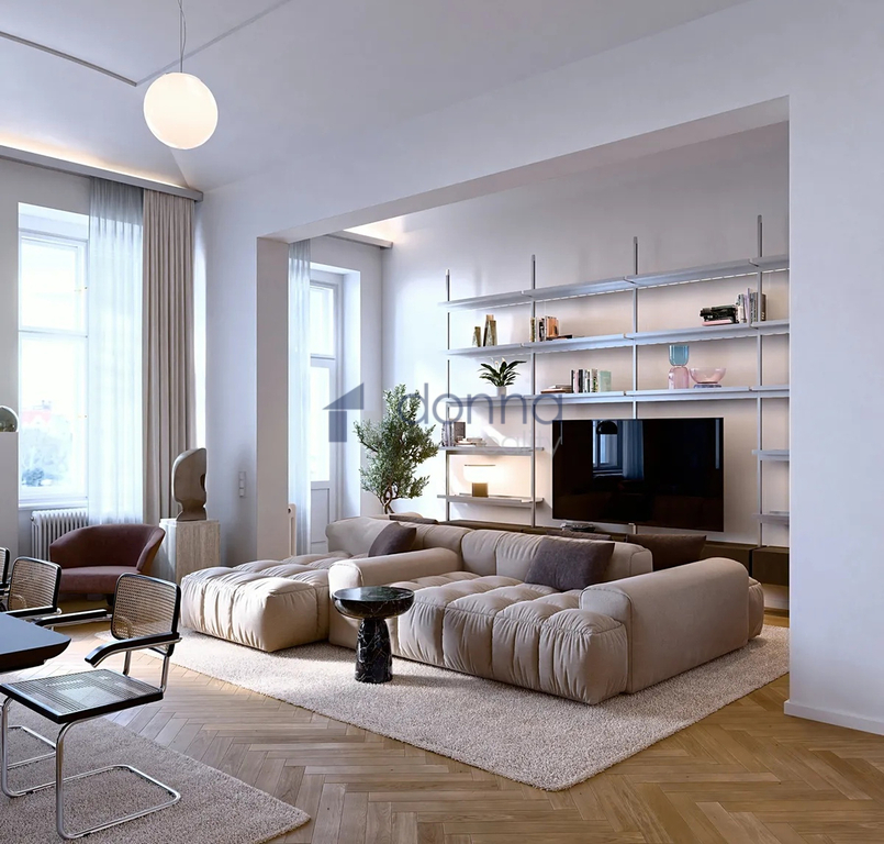 Pronájem bytu 3+kk/B/L, 164m², ul. Janáčkovo nábřeží, Praha - 3