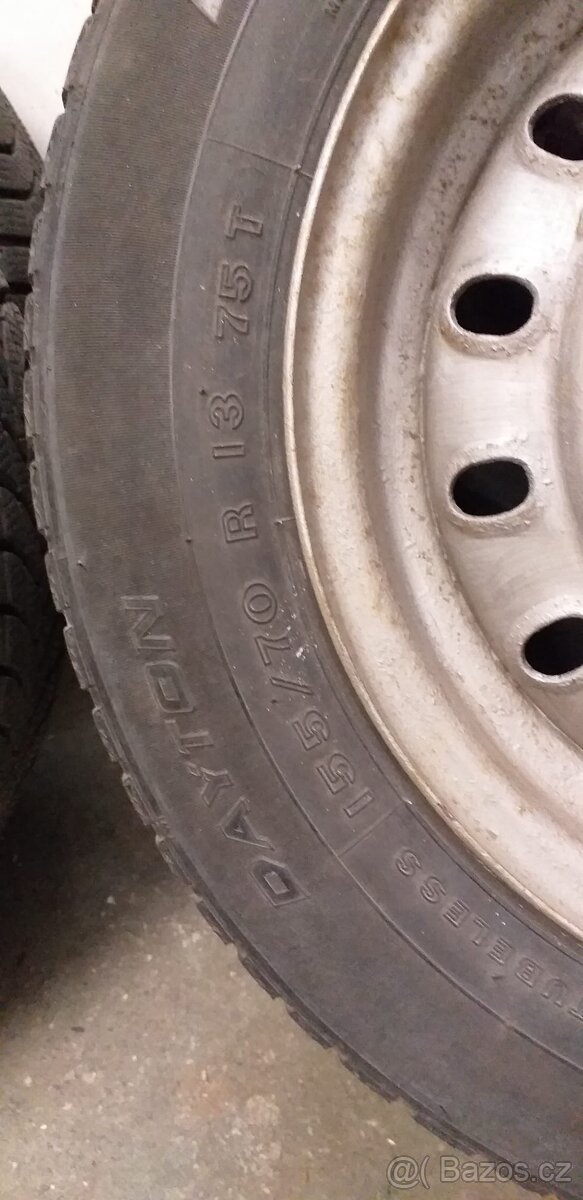 Disky Nissan Micra r70 + pneu - 3