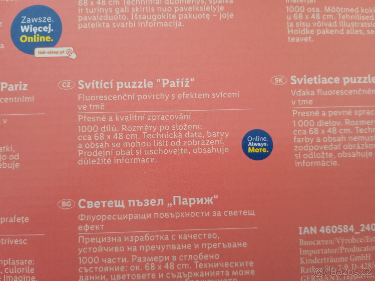 Svítící puzzle - 3