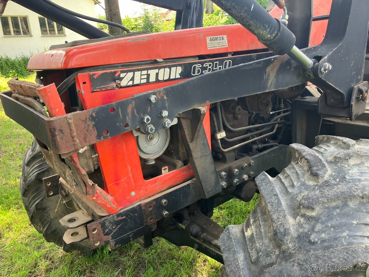 Zetor 6340 funkční, mohu namontovat kabinu - 3