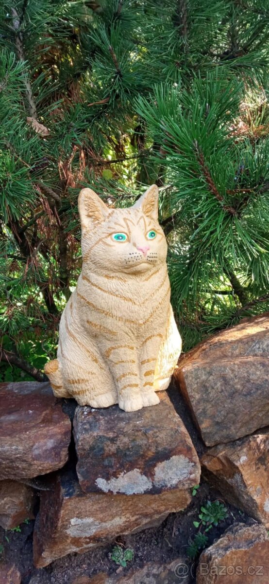 Zahradní dekorace- Kocour 3 - 3