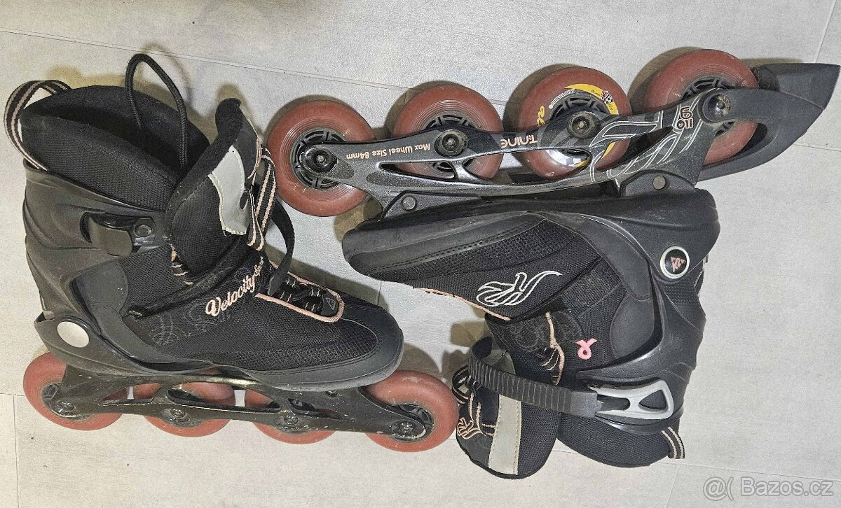 Kolečkové brusle K2, vel.24.5/38 - 3