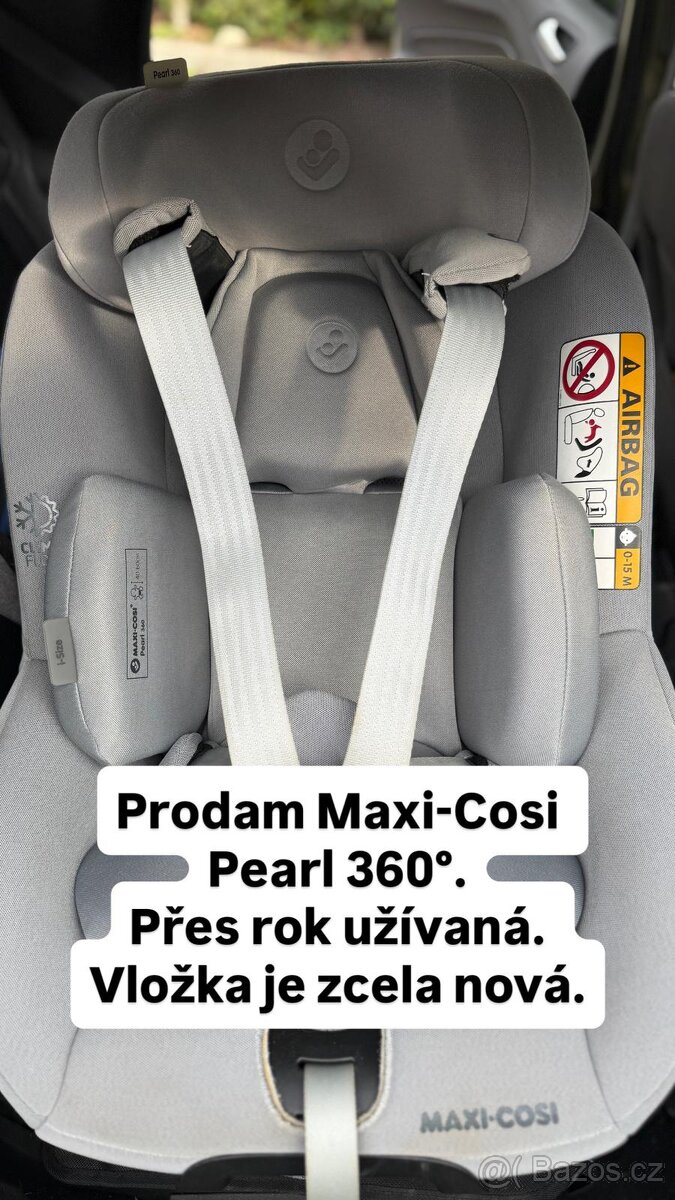 Autosedacka Maxi-Cosi Pearl 360 + zakladna Maxi-Cosi - 3