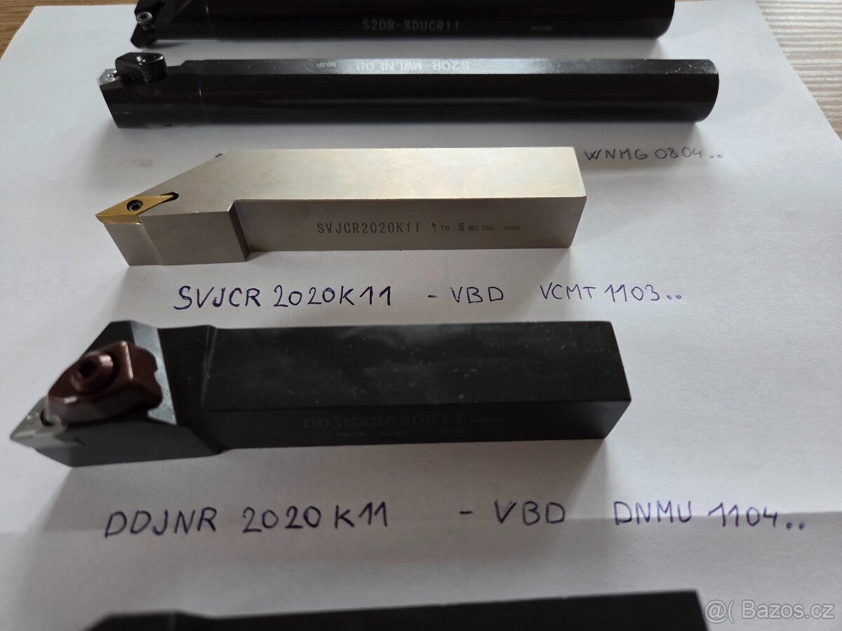 Soustružnické nože, VBD, závitníky - 3