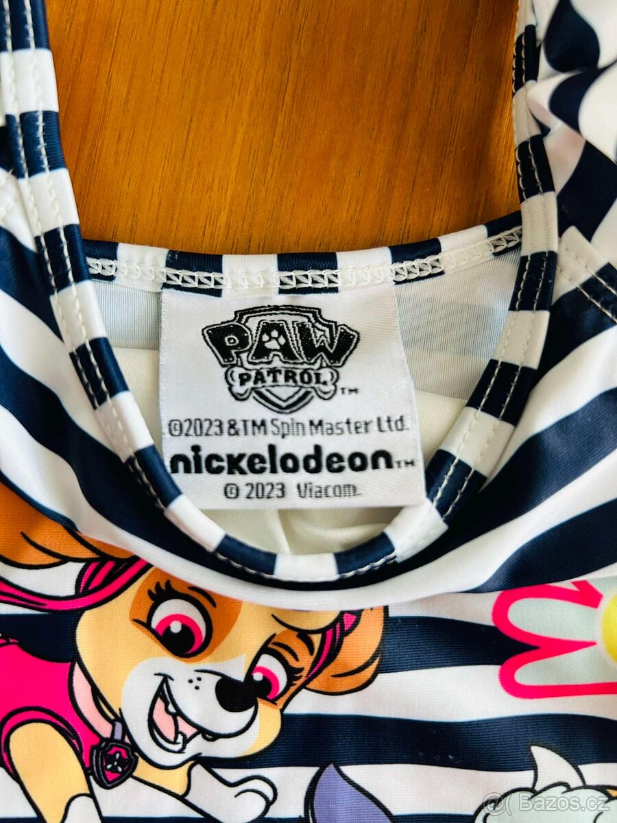 Nové plavky - vel. 2 až 3 roky, TLAPKOVÁ PATROLA - 3