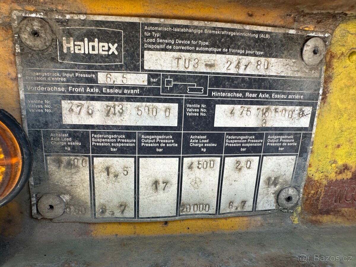 Podvalník trailer goldhofer 30t - 3