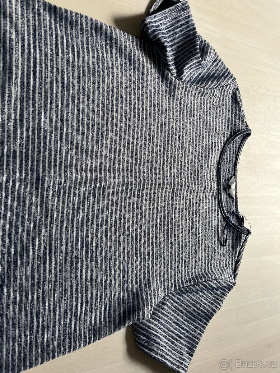 Letní proužkované šat vel M - 3
