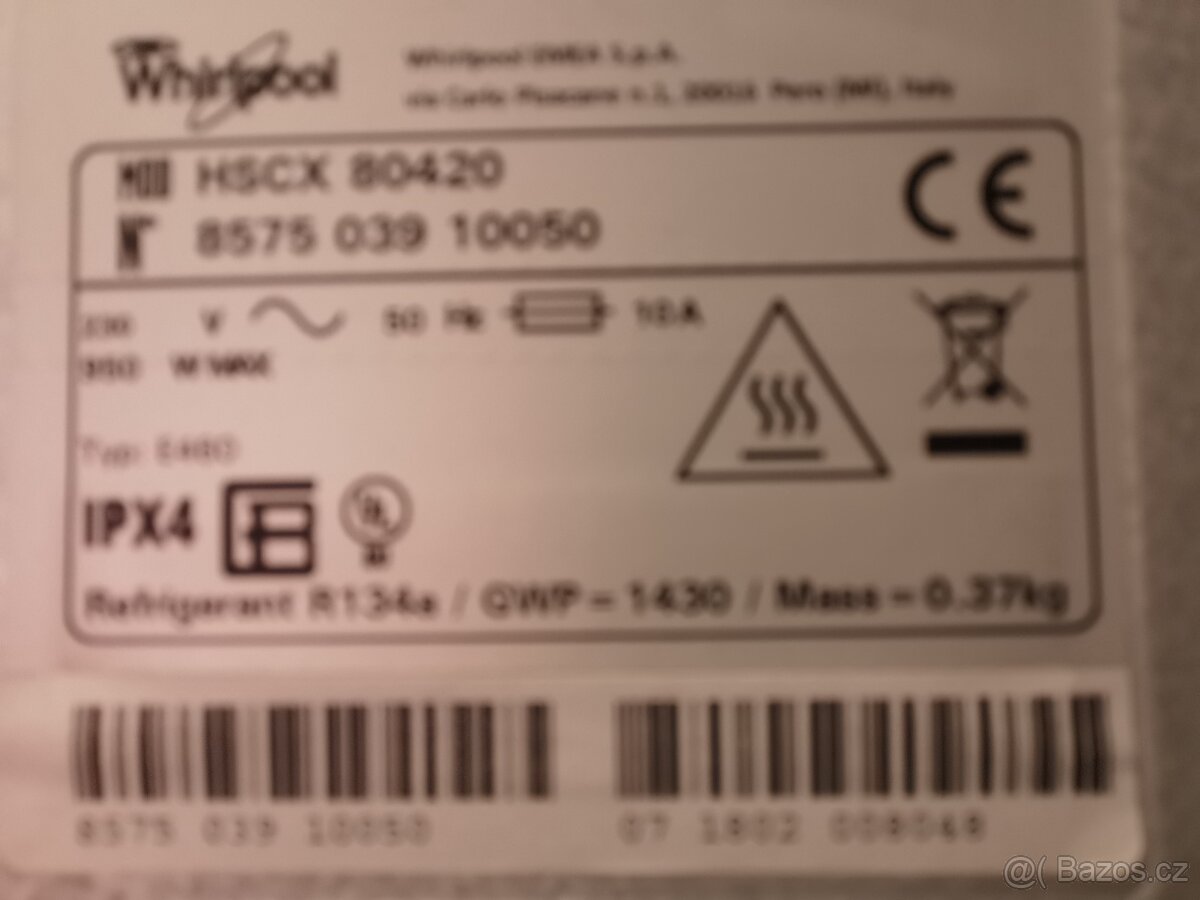 Whirlpool sušička - 3