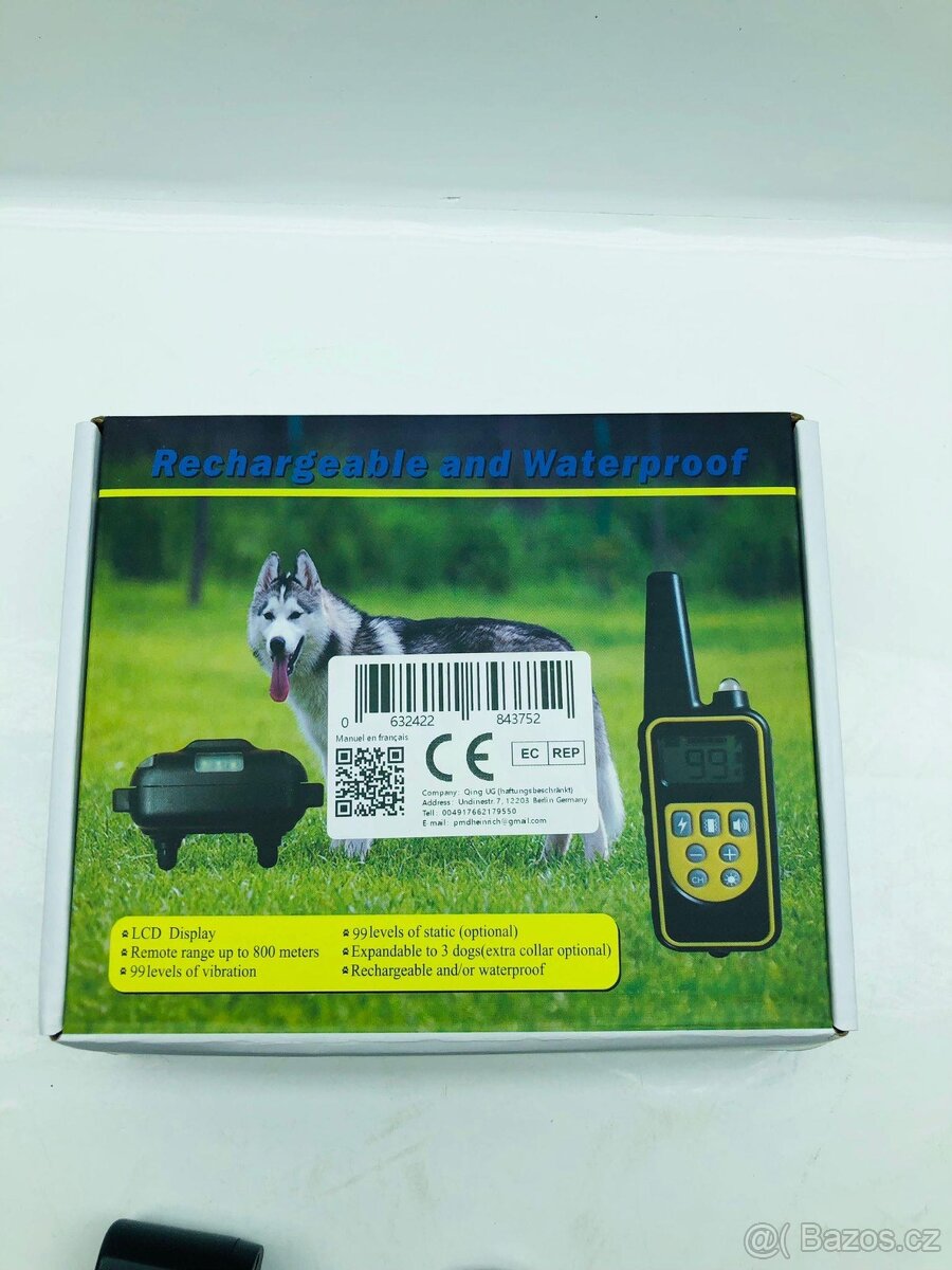 Elektrický obojek pro psa výcvikový - 3