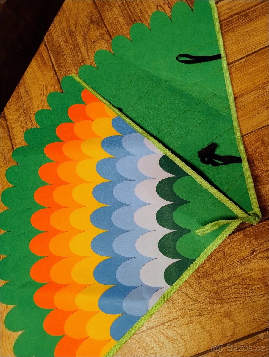 Maska papoušek kostým - 3