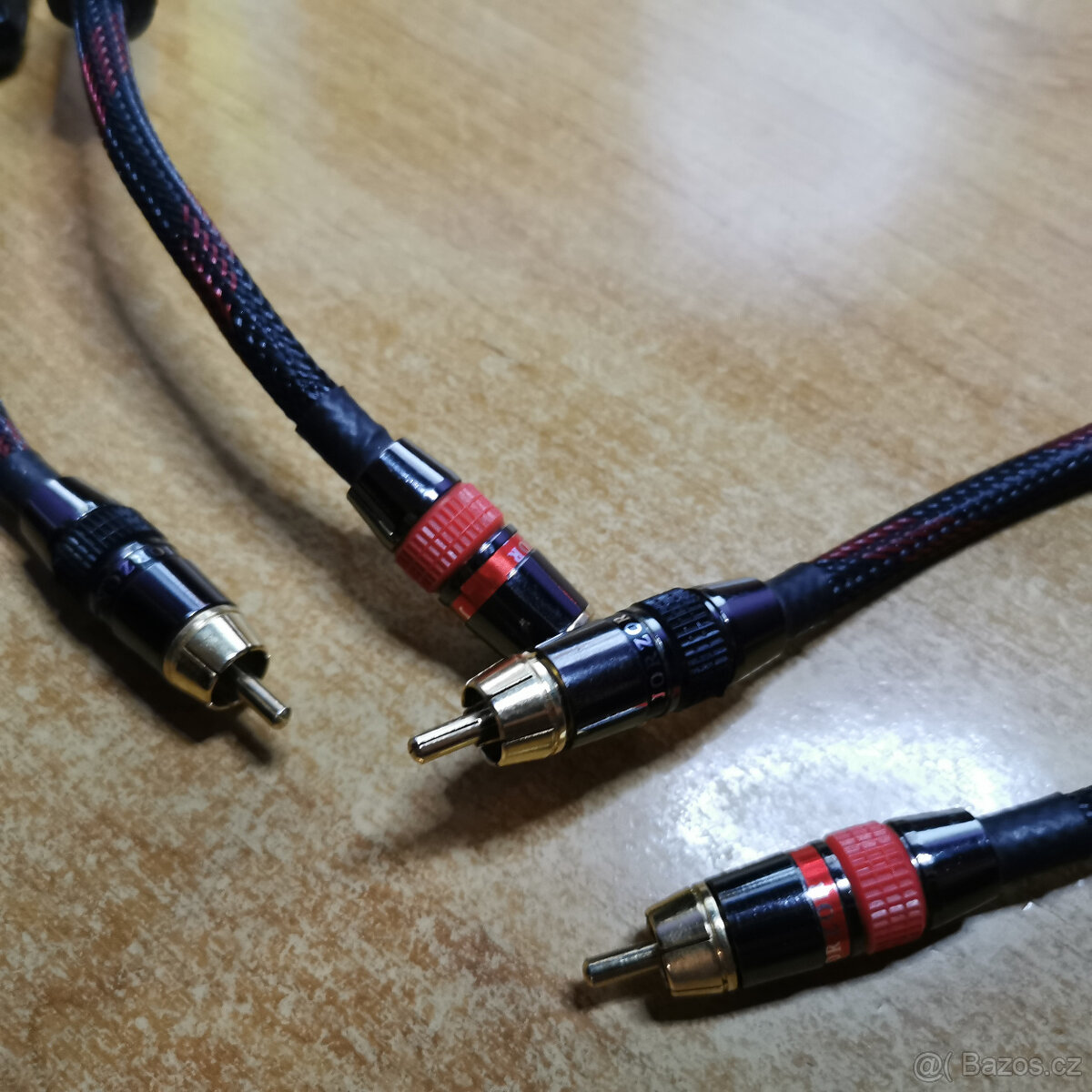 RCA signálové kabely 80cm - 3