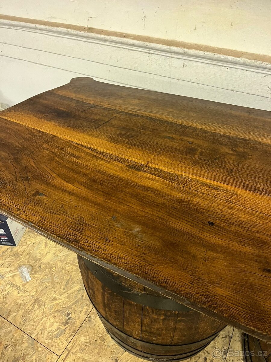 Barikové sudy - stůl - 3