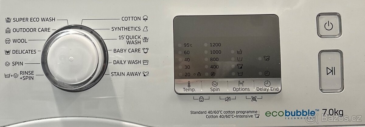 Pračka Samsung WF70F5EDW2W - 3