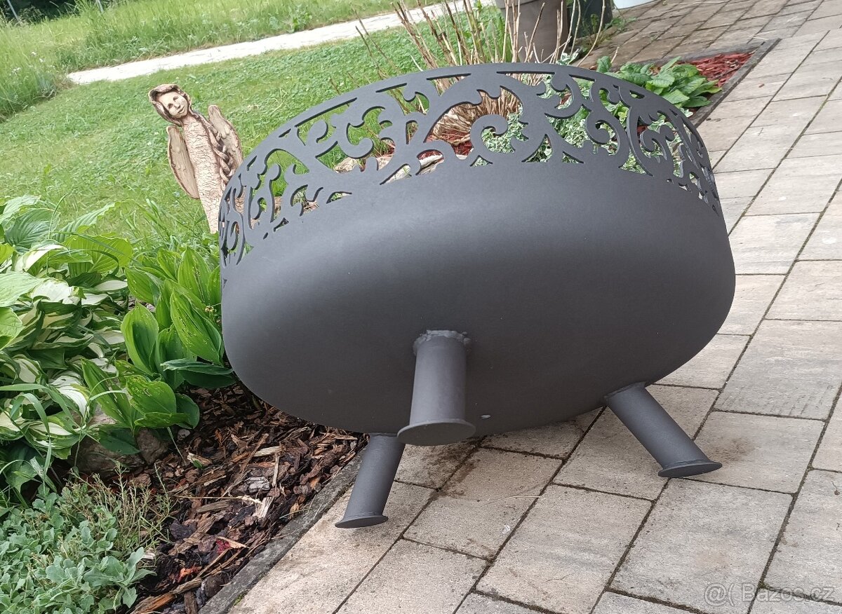 Ocelové přenosné ohniště - 3