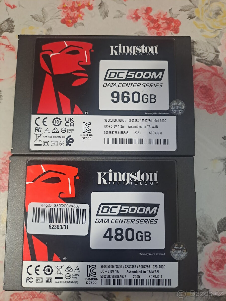 SSD Kingston a Samsung - 3