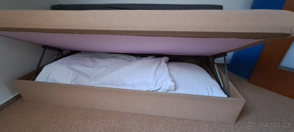 Jednolůžková válenda s úložným prostorem - 3