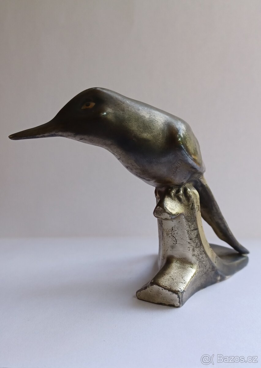 Porcelánový ledňáček ARTDECO - 3